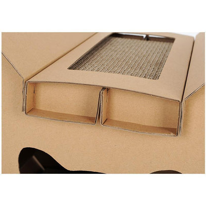 Lighteme DIY Katzenkratzernest aus Wellpappe