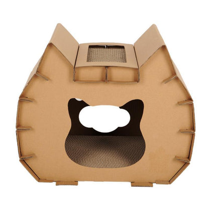 Lighteme DIY Katzenkratzernest aus Wellpappe