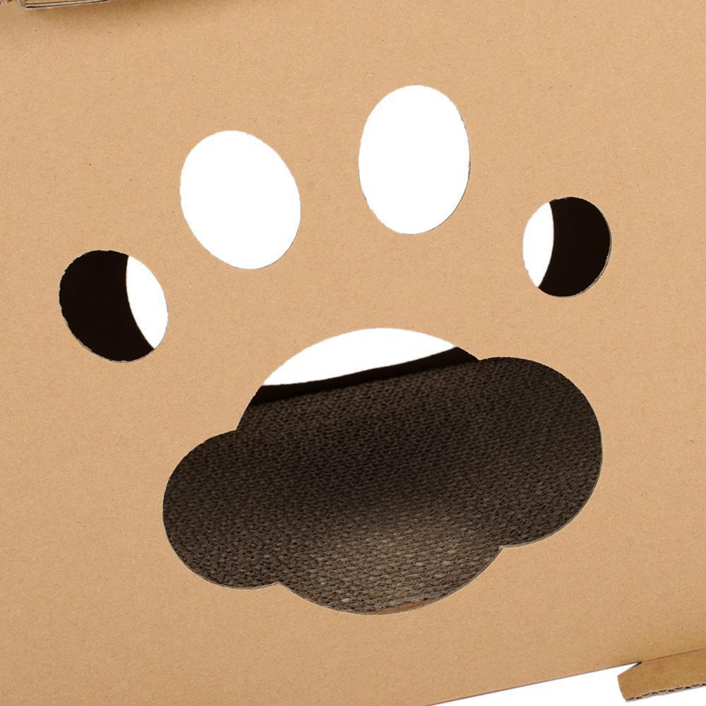 Lighteme DIY Katzenkratzernest aus Wellpappe