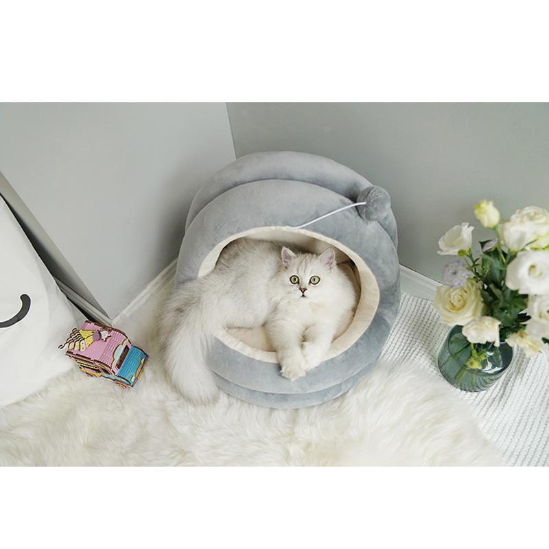 Lighteme Deluxe Waschbares Katzenhaus (2 Farben &amp; 2 Größen)