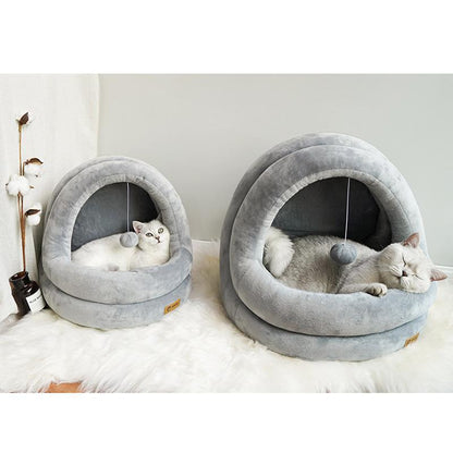 Lighteme Deluxe Waschbares Katzenhaus (2 Farben &amp; 2 Größen)