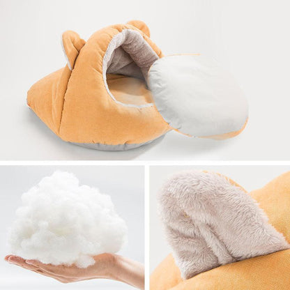 Maison pour chat semi-fermée détachable Lighteme