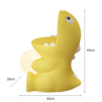 Décoration de rangement en résine dinosaure Lighteme