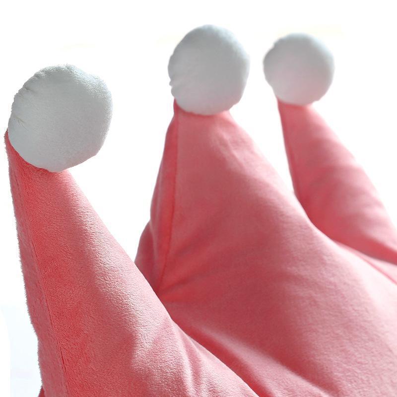 Lighteme Hundebett mit niedlicher Krone und abnehmbarem Kennel