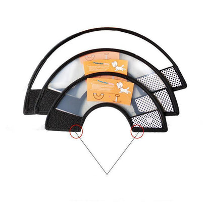 Collier médical Elizabeth pour chiens et chats Lighteme (7 modèles)