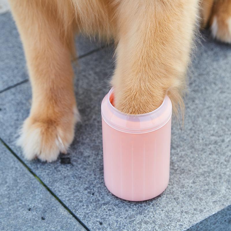 Lighteme Hunde-Reinigungsbecher aus Silikon (2 Stück, 3 Farben &amp; 3 Größen)