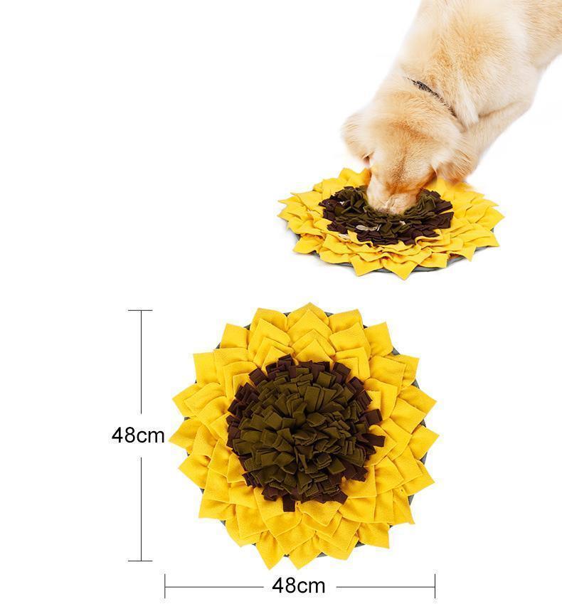 Lighteme Hunde-Fresstrainingspad Sonnenblume