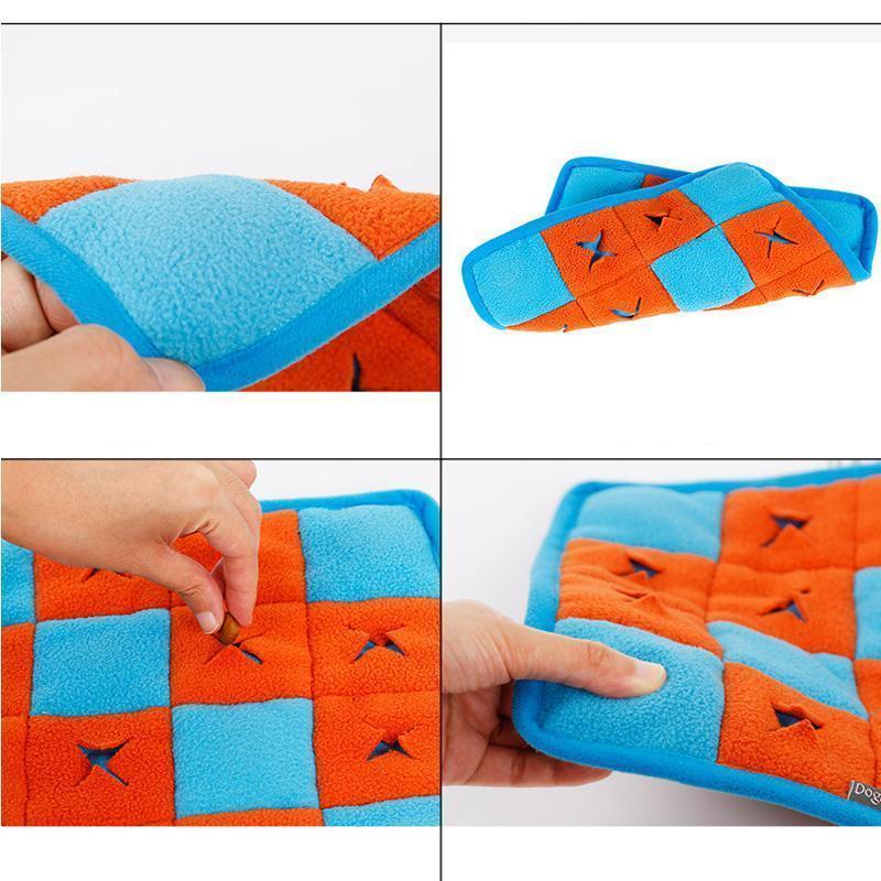 Tapis d'alimentation Lighteme pour l'entraînement olfactif des chiens