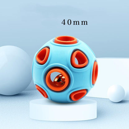 Lighteme Hundespielzeug Beißball Hüpfball (2 Farben, 2 Größen, 3 Ausführungen)