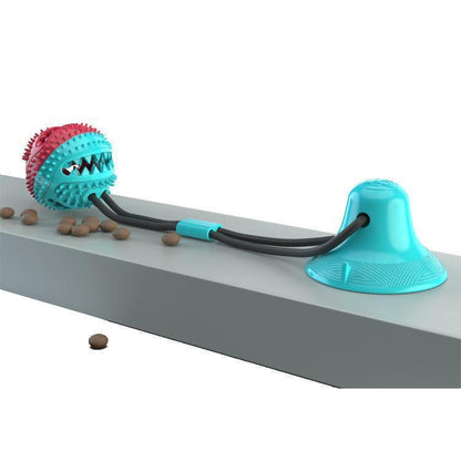 Lighteme Hundespielzeug mit Saugnapf, Kauball (5 Farben)