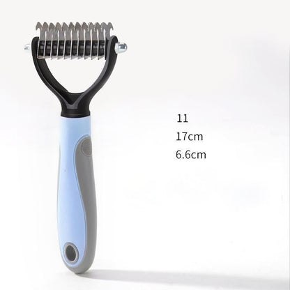 Lighteme Double Blade Depilate Comb Dog/Cat Grooming (3 Colors & 2 Types)