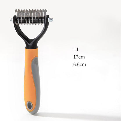 Lighteme Double Blade Depilate Comb Dog/Cat Grooming (3 Colors & 2 Types)