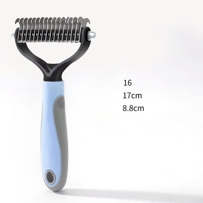 Lighteme Double Blade Depilate Comb Dog/Cat Grooming (3 Colors & 2 Types)