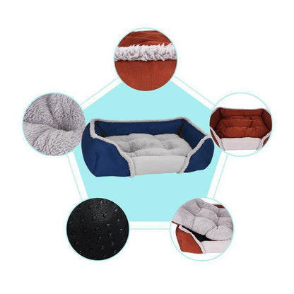 Lighteme Dual-Use Cushion Atmungsaktives Hundenestbett (4 Farben &amp; 4 Größen)