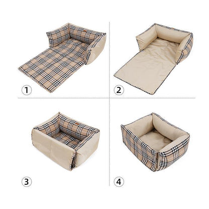 Lighteme Doppelfunktions-Haustiersofa-Bett, waschbar (3 Farben)