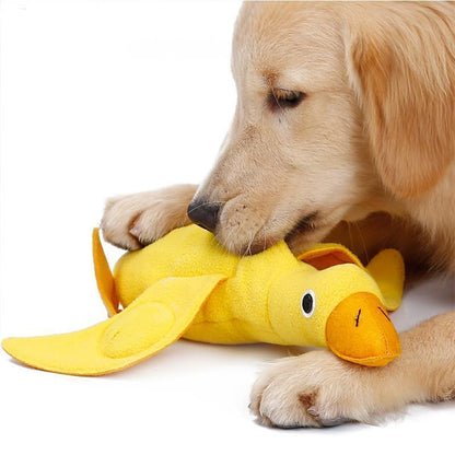 Peluche pour chien Lighteme en forme de canard
