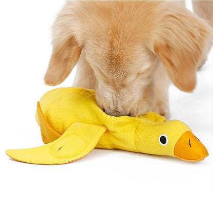 Peluche pour chien Lighteme en forme de canard