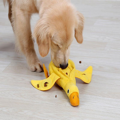 Peluche pour chien Lighteme en forme de canard