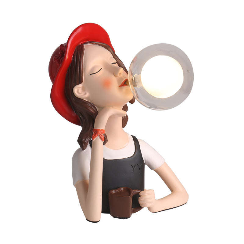 Lampes de table élégantes Lighteme Coffee Girl