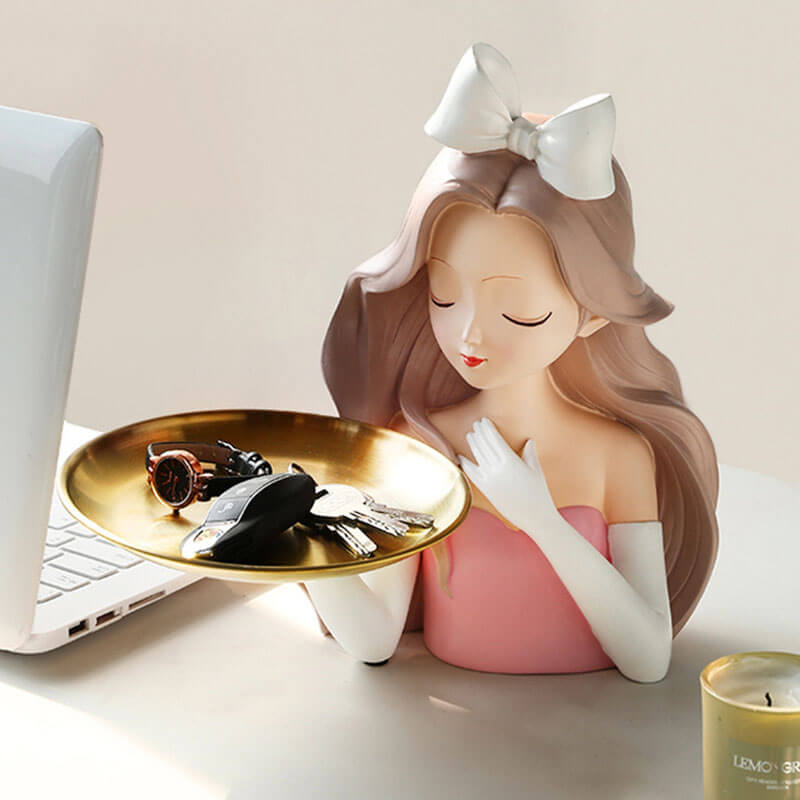 Lighteme Elegante Mädchen-Aufbewahrungsdekoration, Ornamente