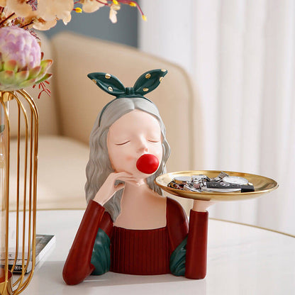 Lighteme Elegante Mädchen-Aufbewahrungsdekoration, Ornamente