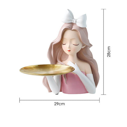 Lighteme Elegante Mädchen-Aufbewahrungsdekoration, Ornamente