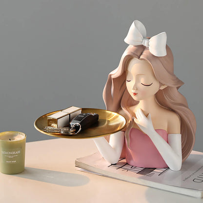 Lighteme Elegante Mädchen-Aufbewahrungsdekoration, Ornamente