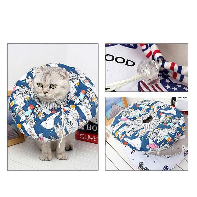 Collier anti-morsure pour chat Lighteme Elizabeth Circle (3 couleurs)