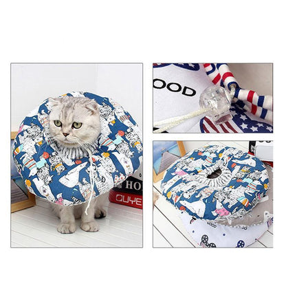 Collier anti-morsure pour chat Lighteme Elizabeth Circle (3 couleurs)