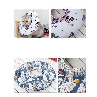 Collier anti-morsure pour chat Lighteme Elizabeth Circle (3 couleurs)