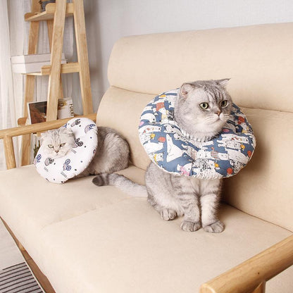 Collier anti-morsure pour chat Lighteme Elizabeth Circle (3 couleurs)