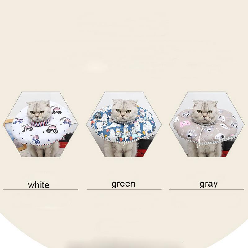 Collier anti-morsure pour chat Lighteme Elizabeth Circle (3 couleurs)