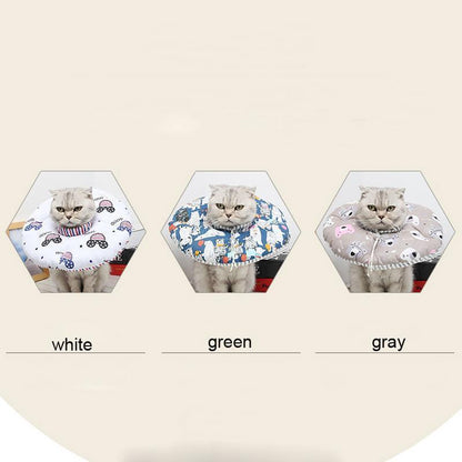 Collier anti-morsure pour chat Lighteme Elizabeth Circle (3 couleurs)