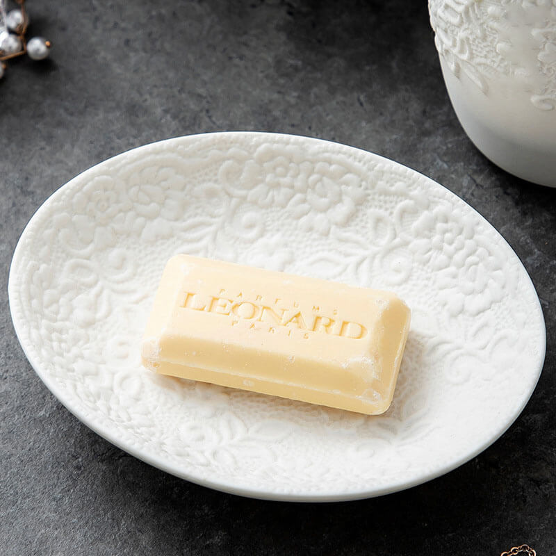 Ensemble de salle de bain en céramique gaufrée Lighteme