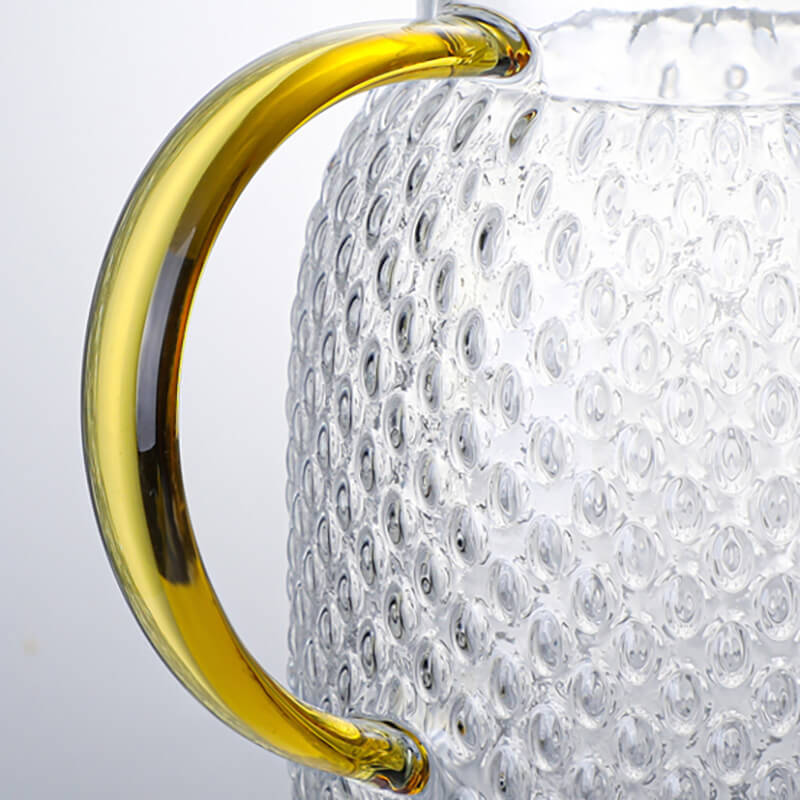 Lighteme Wasserkocher-Set aus geprägtem Glas