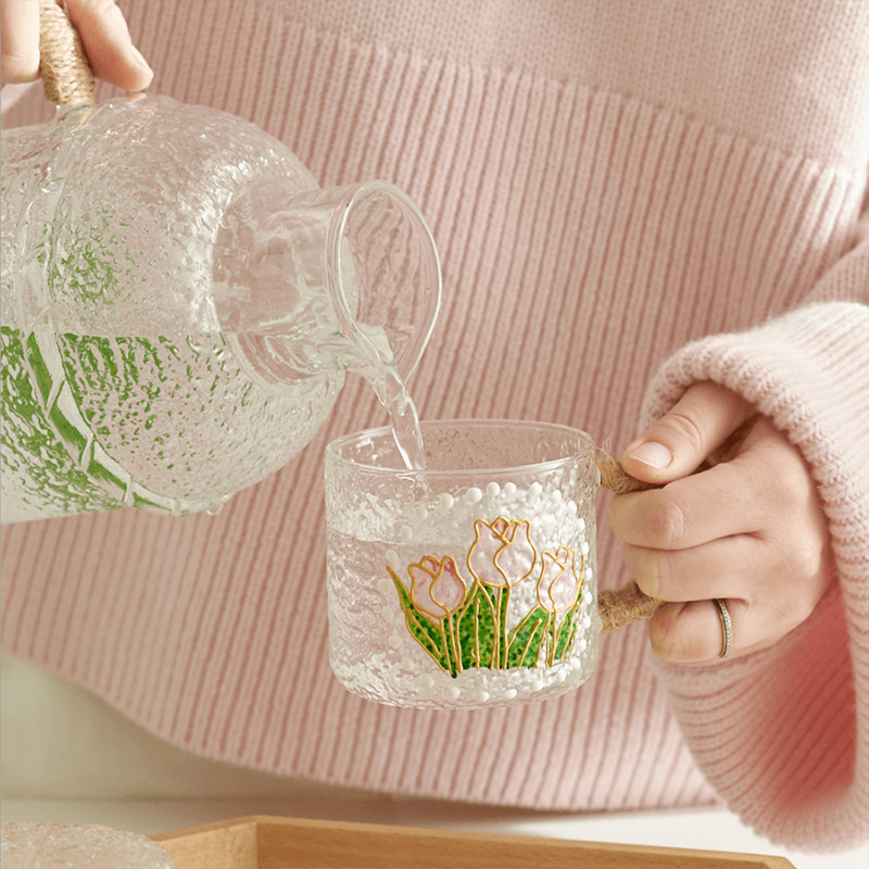 Lighteme Wasserkocher-Set mit geprägtem Druck