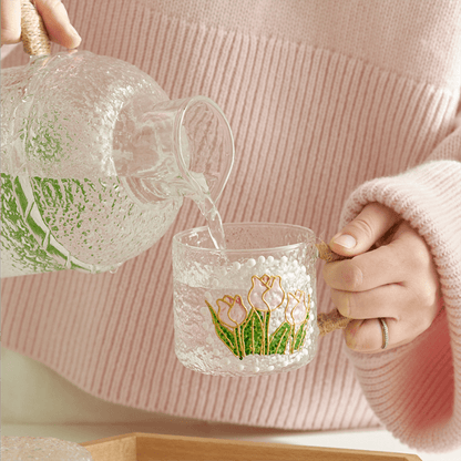 Lighteme Wasserkocher-Set mit geprägtem Druck