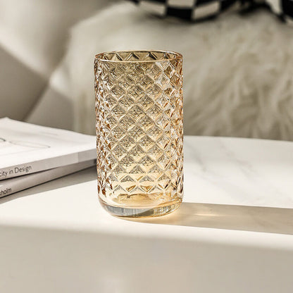 Tasse en verre côtelé gaufré Lighteme