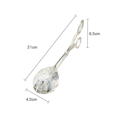 Pince à gâteau en acier inoxydable gaufré Lighteme