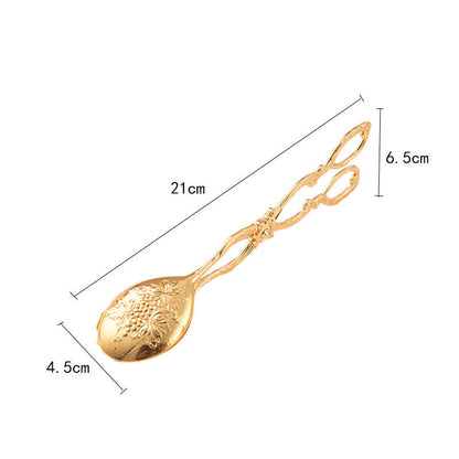Pince à gâteau en acier inoxydable gaufré Lighteme