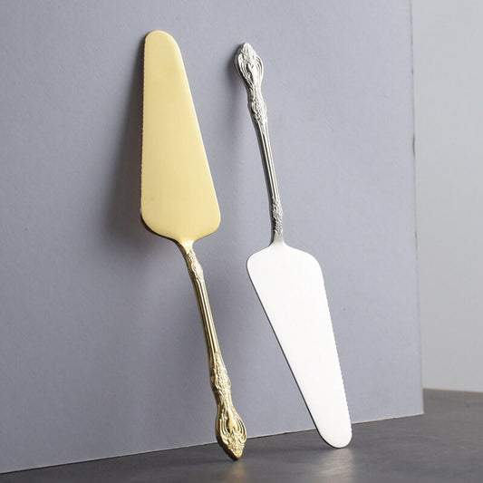 Spatule à gâteau en acier inoxydable gaufré Lighteme