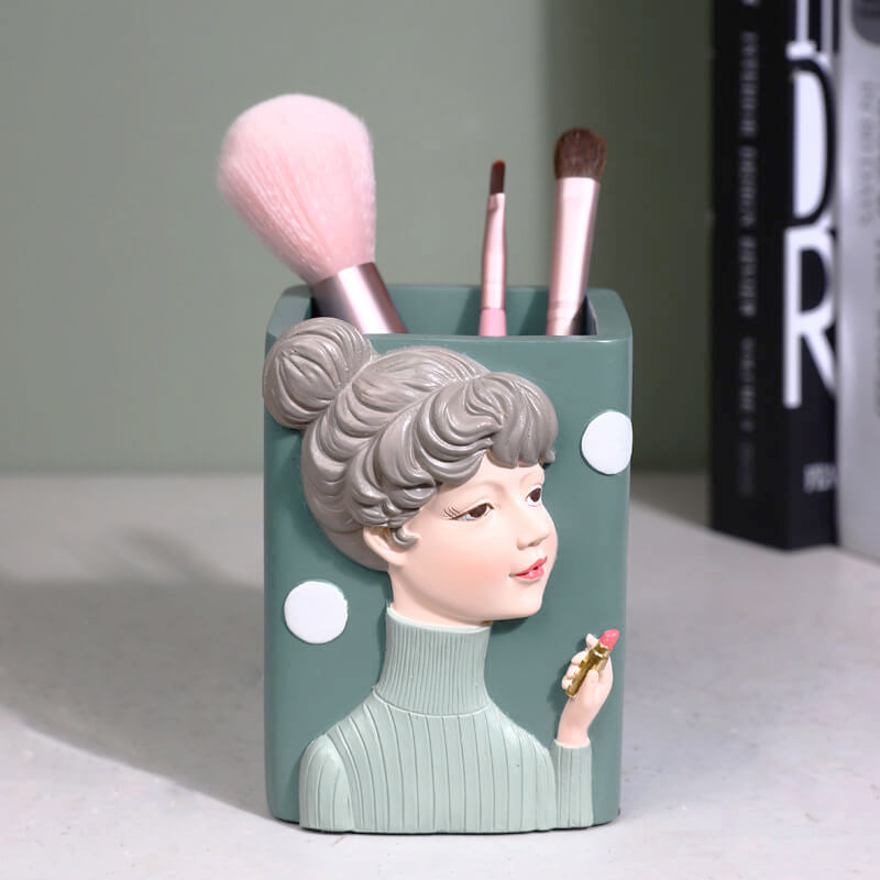 Lighteme Modische Aufbewahrungsbox aus Kunstharz für Mädchen