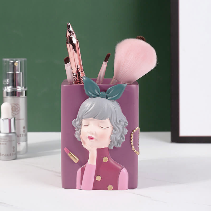 Lighteme Modische Aufbewahrungsbox aus Kunstharz für Mädchen