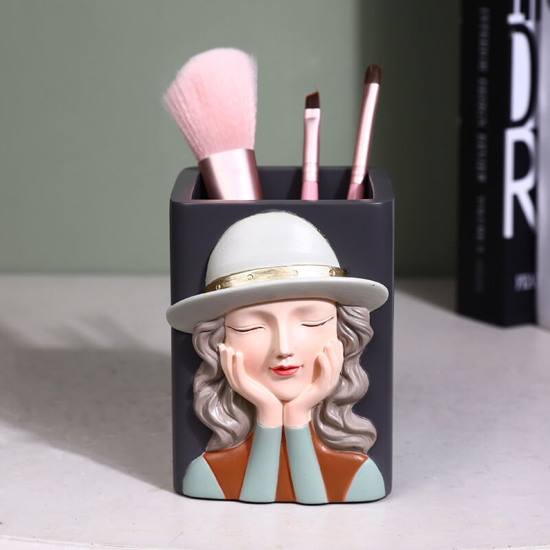 Lighteme Modische Aufbewahrungsbox aus Kunstharz für Mädchen