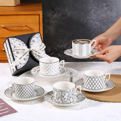Lighteme Fashion Kaffeetasse und Untertasse Set