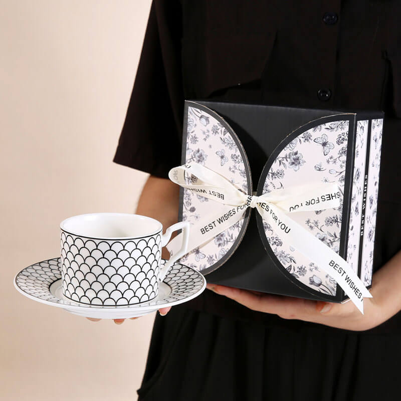 Lighteme Fashion Kaffeetasse und Untertasse Set