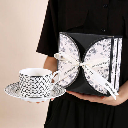 Lighteme Fashion Kaffeetasse und Untertasse Set