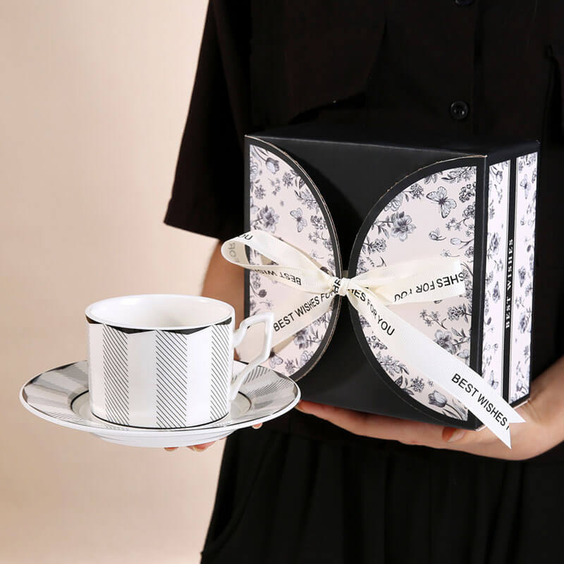 Lighteme Fashion Kaffeetasse und Untertasse Set