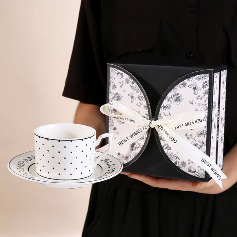 Lighteme Fashion Kaffeetasse und Untertasse Set