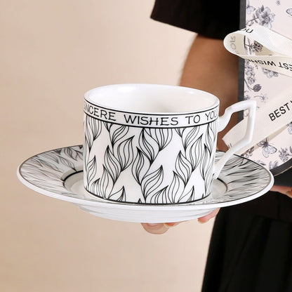 Lighteme Fashion Kaffeetasse und Untertasse Set